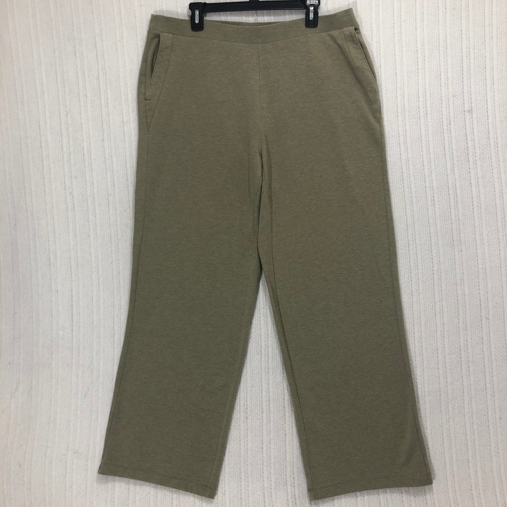 Pure Jill Affinity French Terry Pants Wide Leg Lounge Casual Women's Size XL